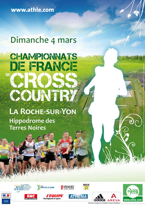 affiche championnats de France de cross