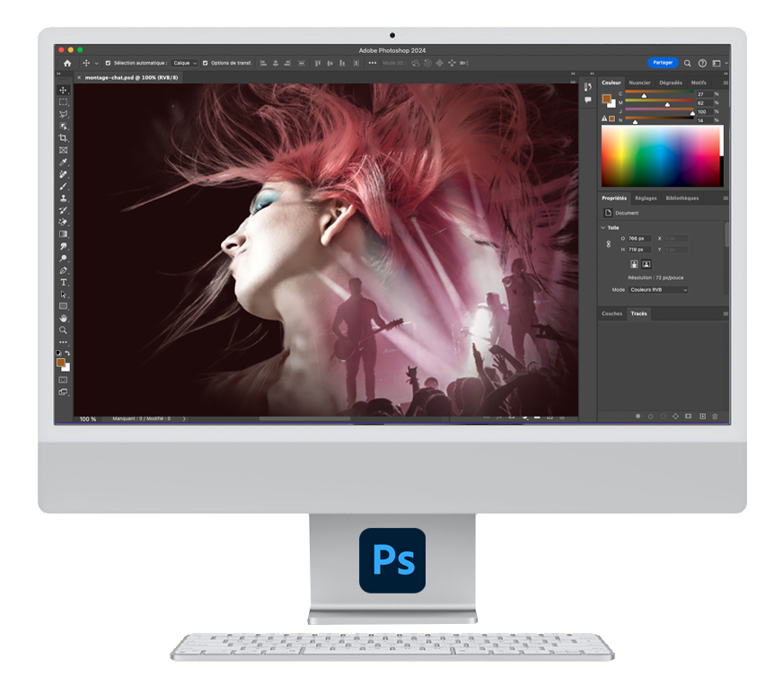 formations Adobe Photoshop Indesign Illustrator