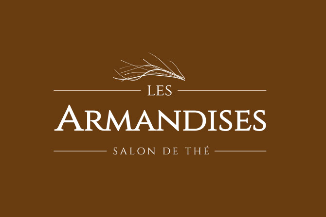 logo Les Armandises, salon de thé