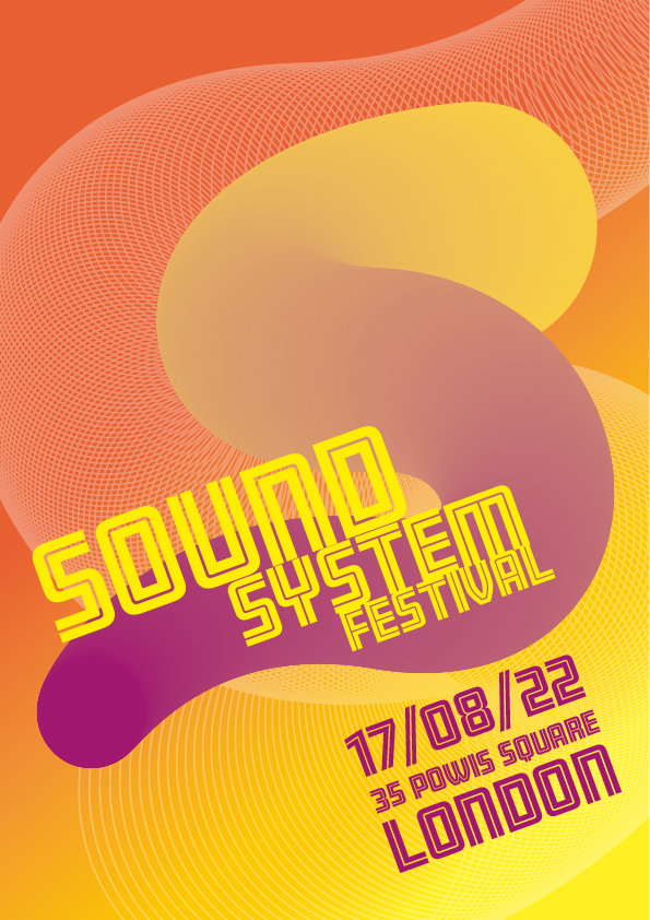 affiche festival sound system Londres